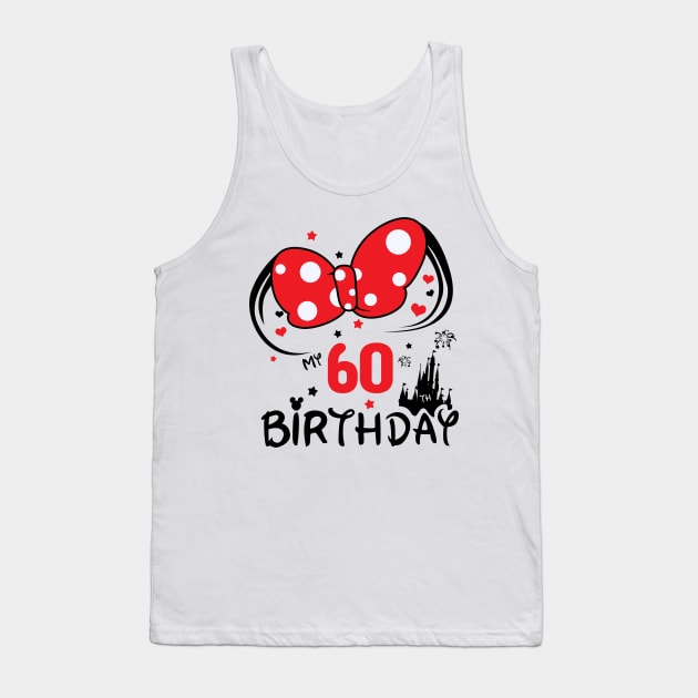 60th birthday Tank Top by Circle Project